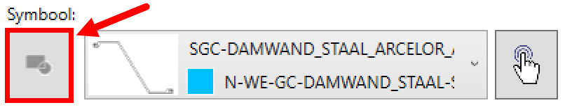 Symbool zoeken in GWW-CAD